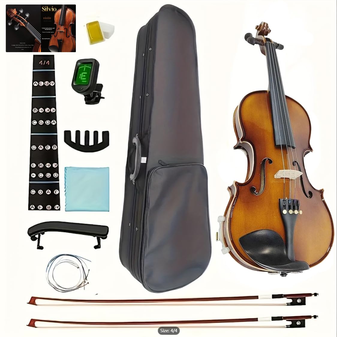 Amazon.co.jp: シルビオ バイオリン ［高級実木バイオリン］ 高級実